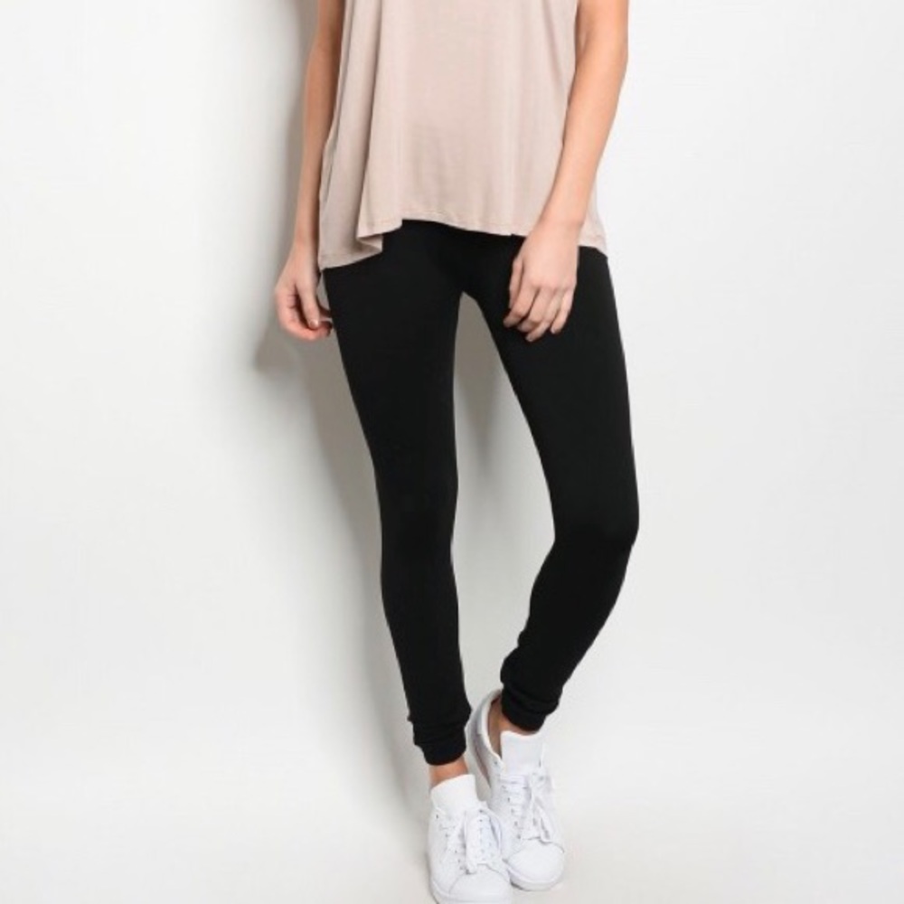 🍁2/$12 Sale! Thick Black Leggings